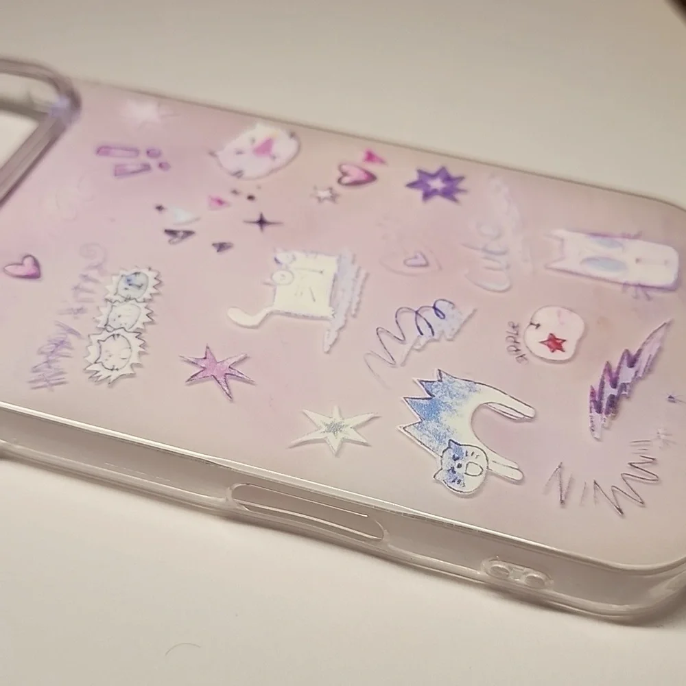 Brand new Apple IPhone 17 Pro Max Cute Cat Silicone Phone case
